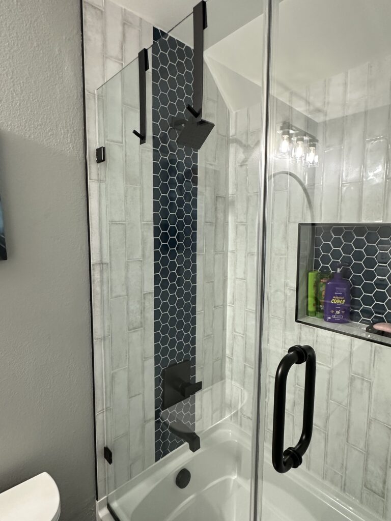 Shower and tub plumbing repair